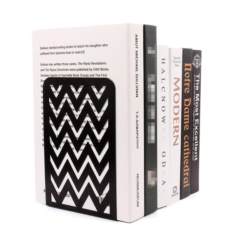 2 Pcs Nonskid Heavy Duty Magazine Notebook Holder Home Desk Decoration Ornemants
