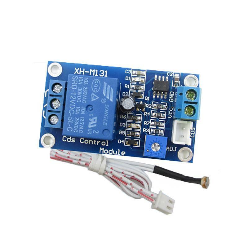 DC 5V XH-M131 Light Control Switch Relay Photoresistor Module Detection Sensor