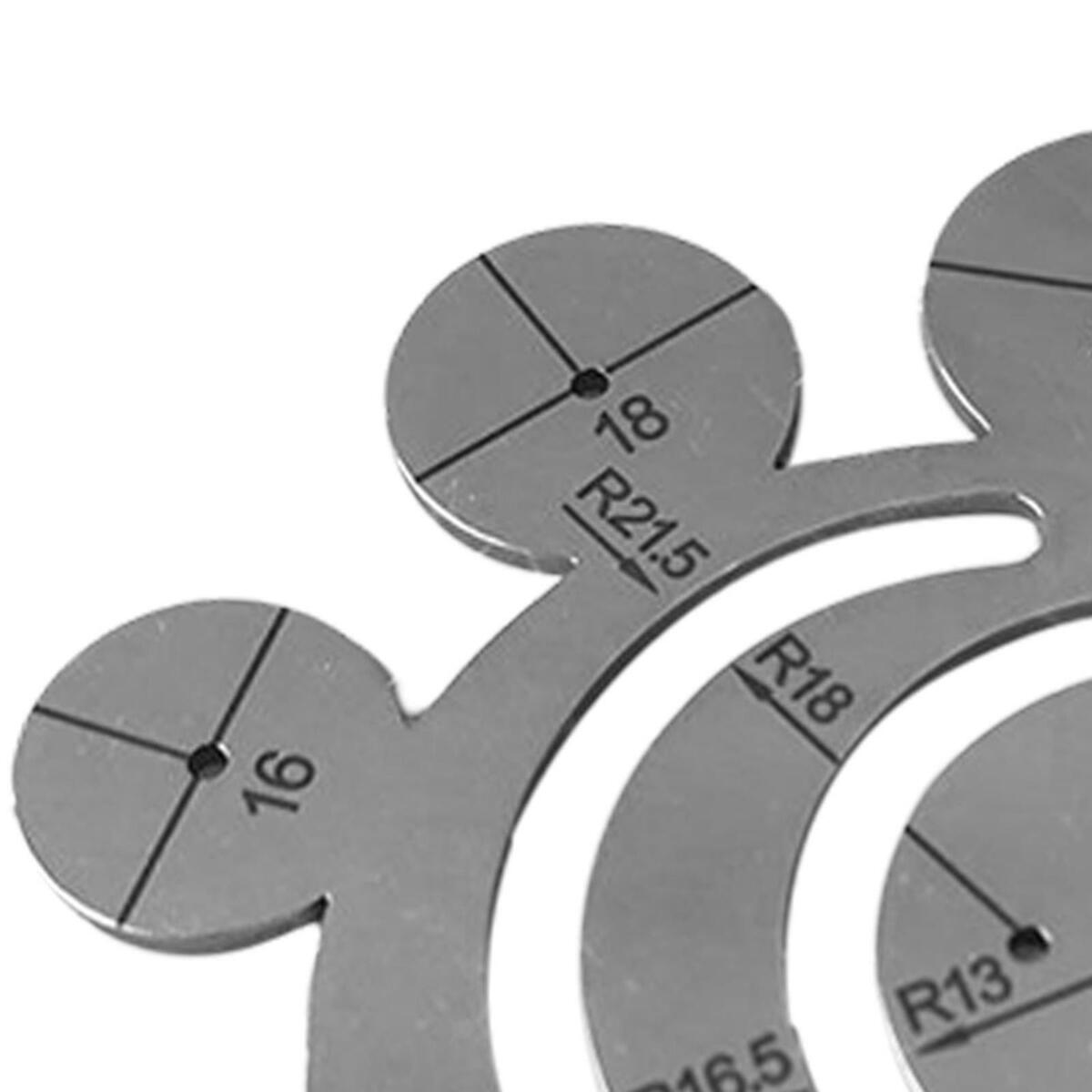 Cutting Ruler  Cutting Template Circle Drawing for Craft
