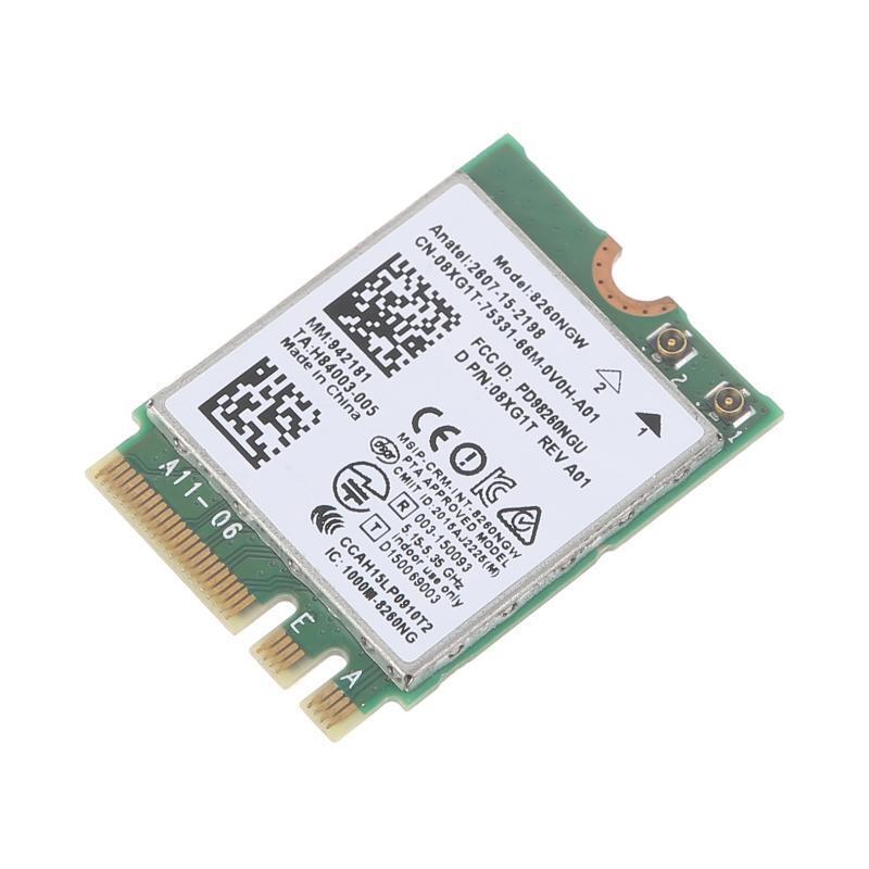 8260NGW Dual Band Bluetooth-compatible Wireless 8260 BT4.2 2.4G/5G 867Mbps