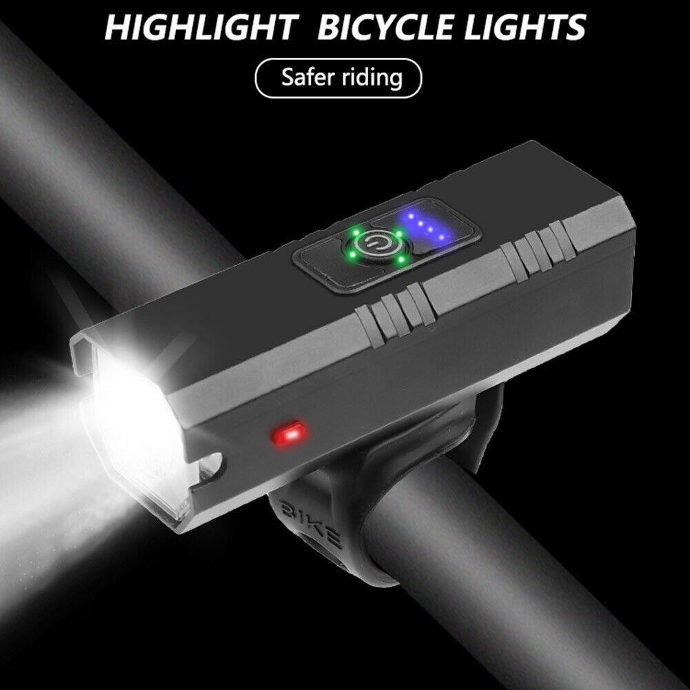 Bicycle Light USB Rechargeable 800LM Cycling Headlight MTB LED Front Lamp