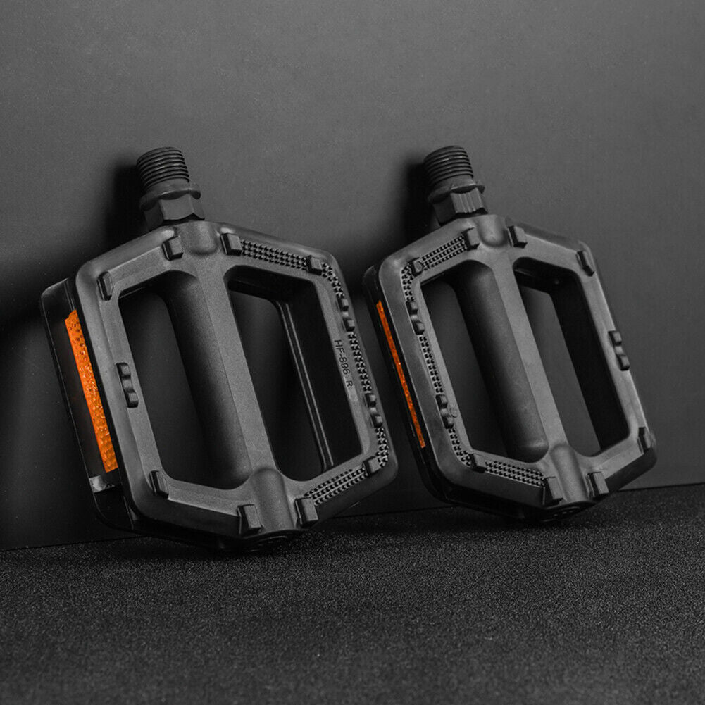 1 Pair Anti Slip Bicycle Pedals MTB Road Cycling Flat Platform Footboard