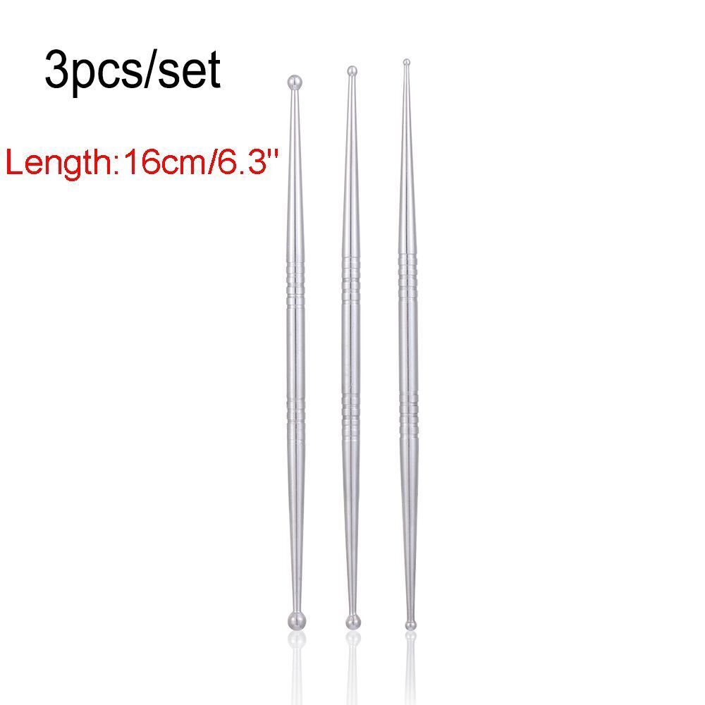 Steel Ceramic Sculpture Carving Needle Double Head  Clay Rod Pottery Tool