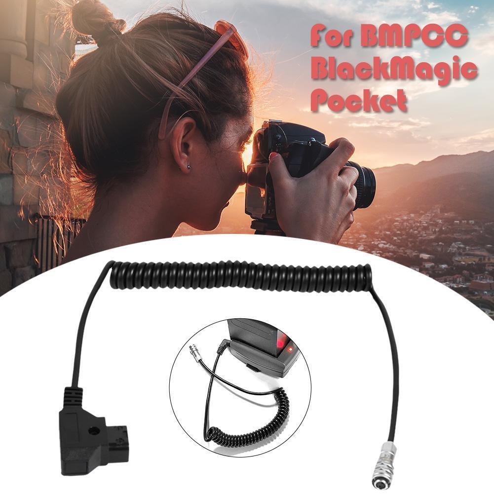 4K to D-tap Power Cable for BMPCC Blackmagic Pocket Cinema Camera Battery