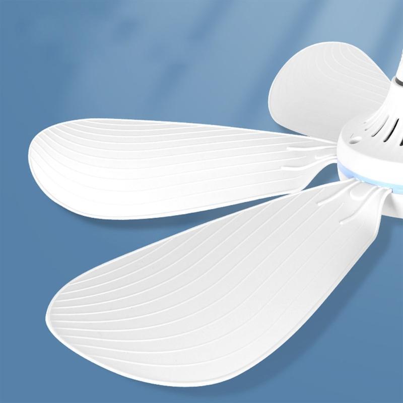 Ceiling Fan USB Tent Fans for Camping Outdoor Hanging Gazebo Tents Canopy Fan