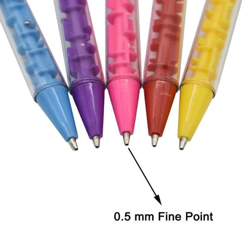 Novelty Sunflower Ballpoint Pen Steel Ball Puzzle Maze Inside Party Supplies