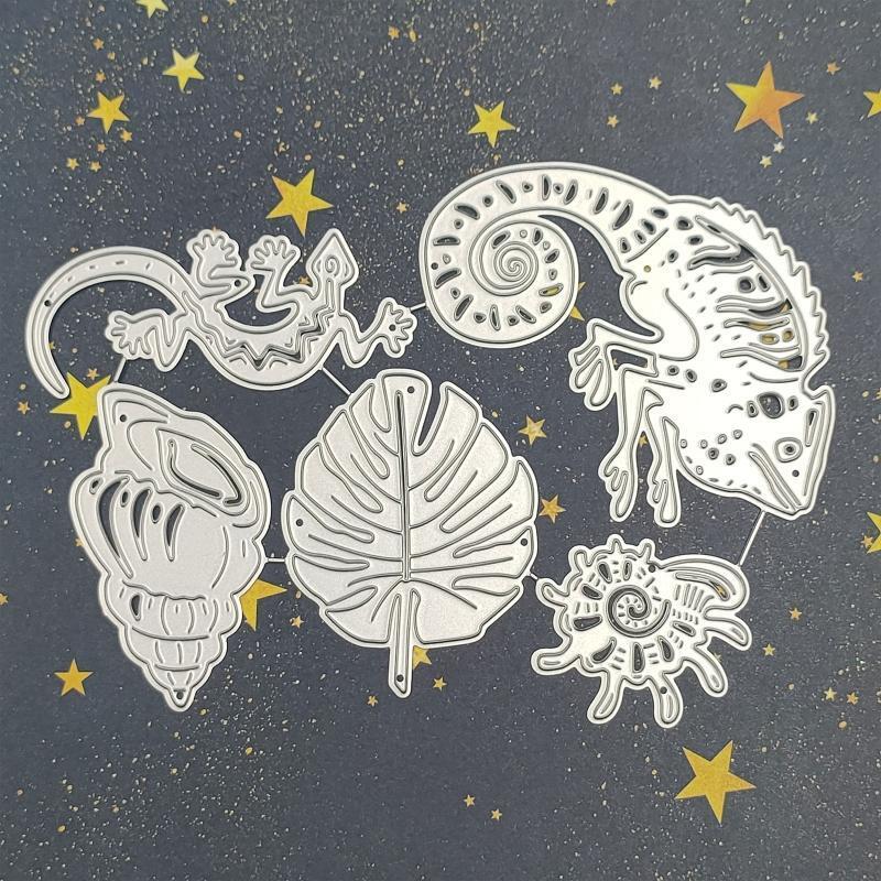 Ocean Creature Metal Cutting Dies Photo Album Family Together Party Diary