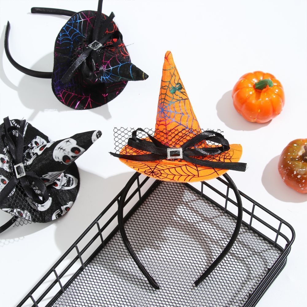 Witch Hat Performance Props Party Hairband Decor Headwear Halloween Headband