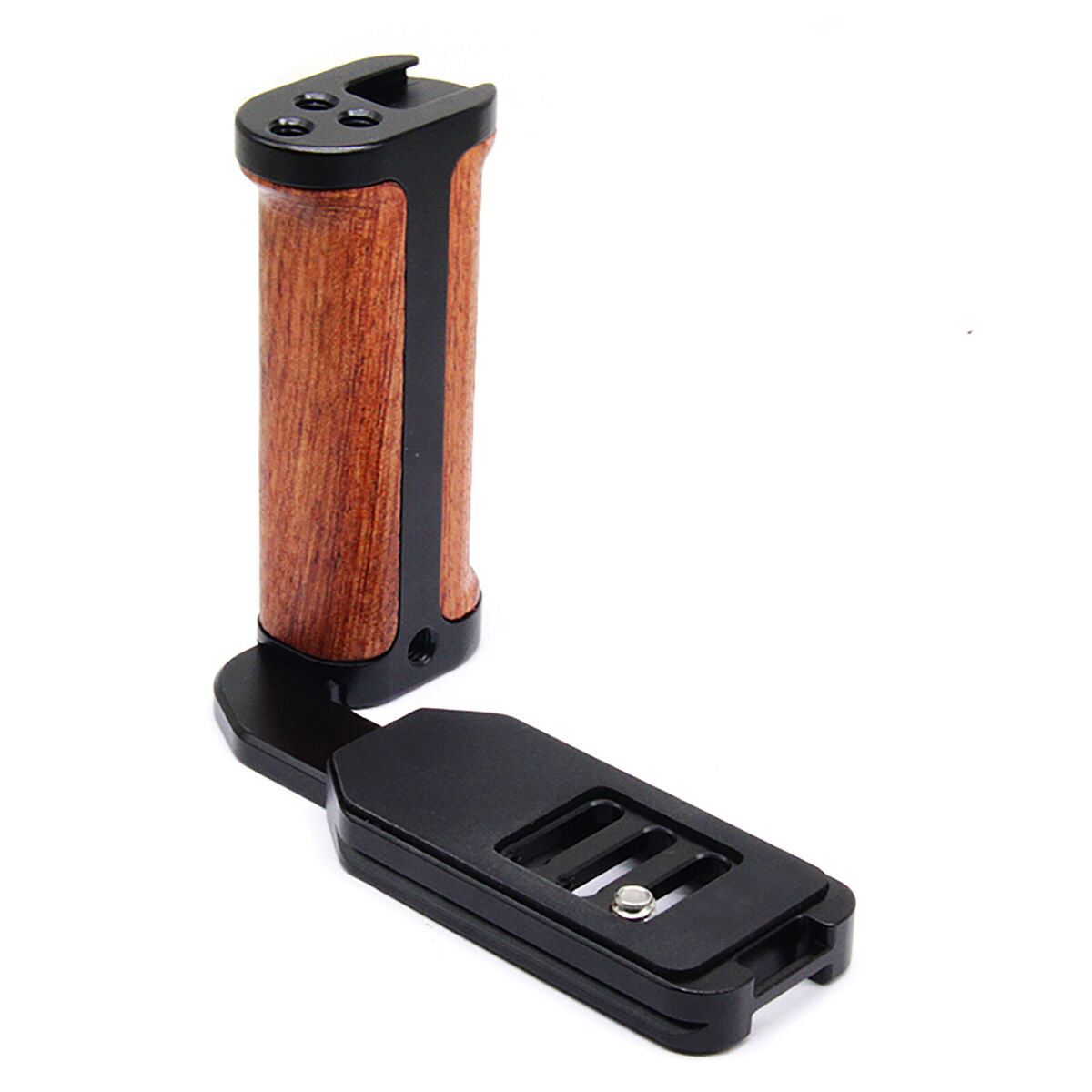 Side Wood Handle Left L-Plate Quick Release Plate Universal Parts for Camera
