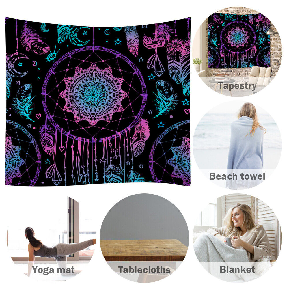 Mandarins Printed Polyester Wall Hanging Art Tapestry (200x145cm)