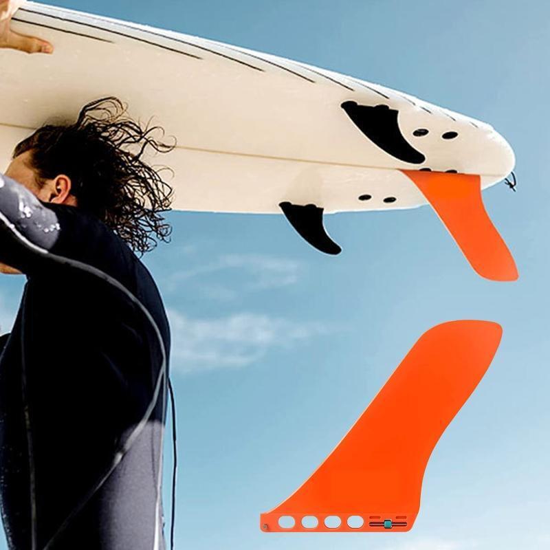 Paddle Board Longboard Tail Fin SUP Plastic Surfing Center Fin for Canoe