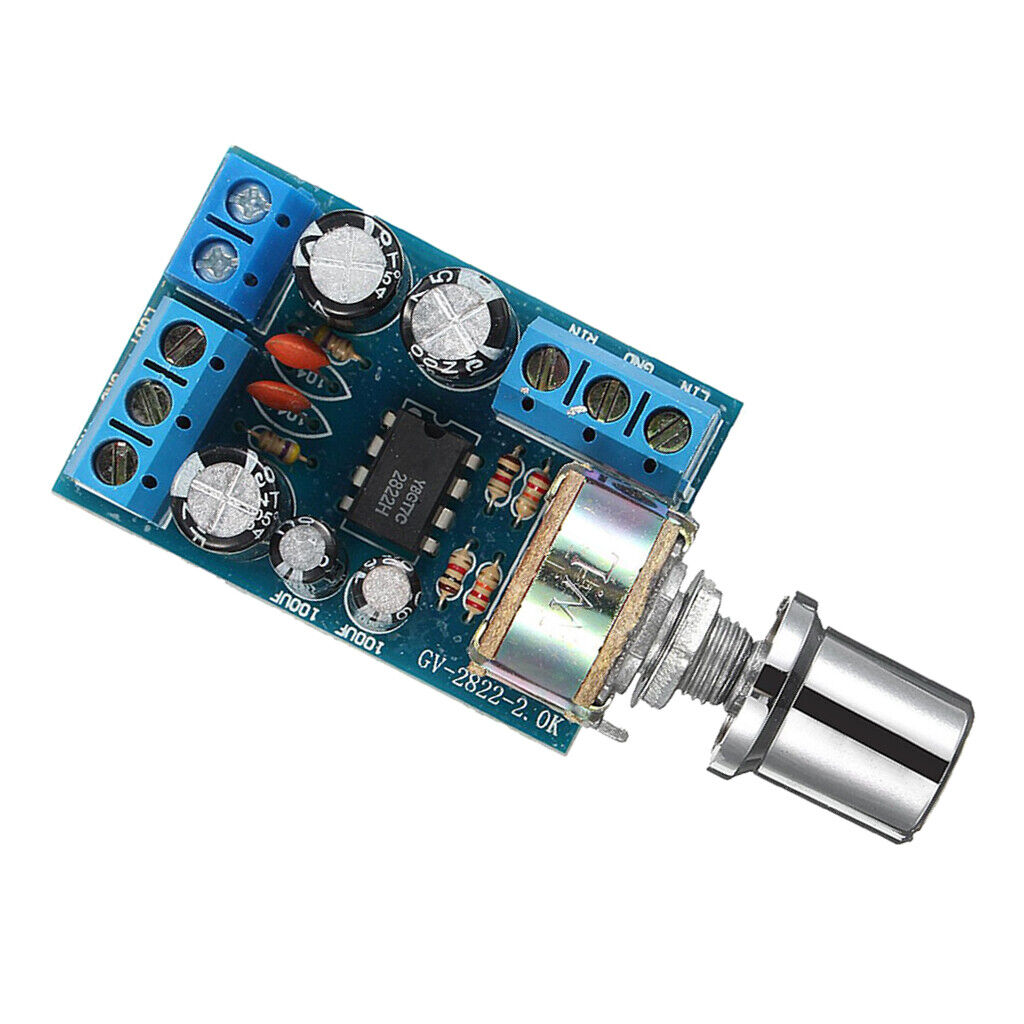 Stereo 2.0 Audio Amplifier Board Portable Mini Radiogram Amp Module