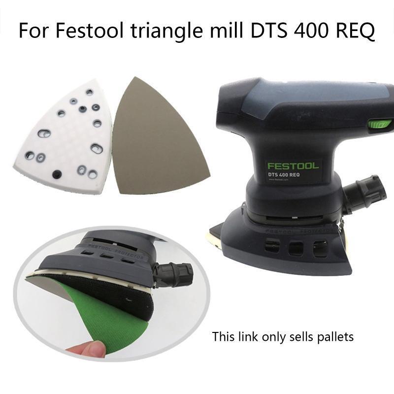 Triangular Hook & Loop Sanding Pad Abrasive Tool Compatible with DTS 400-REQ