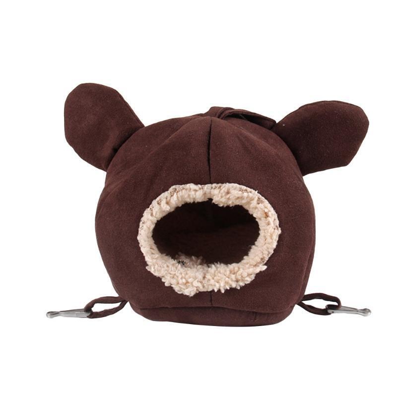 Cute Hamster House Cage Pet Small Animals Chinchillas Winter Warm Sleeping Bed