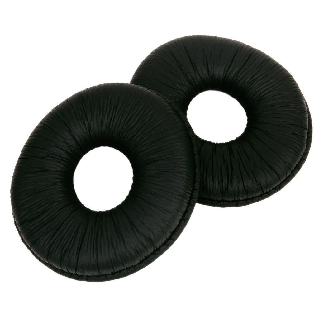 Soft Replacement Ear Cushion Pads for Headphone Technics RP DJ1200 DJ1210 Black