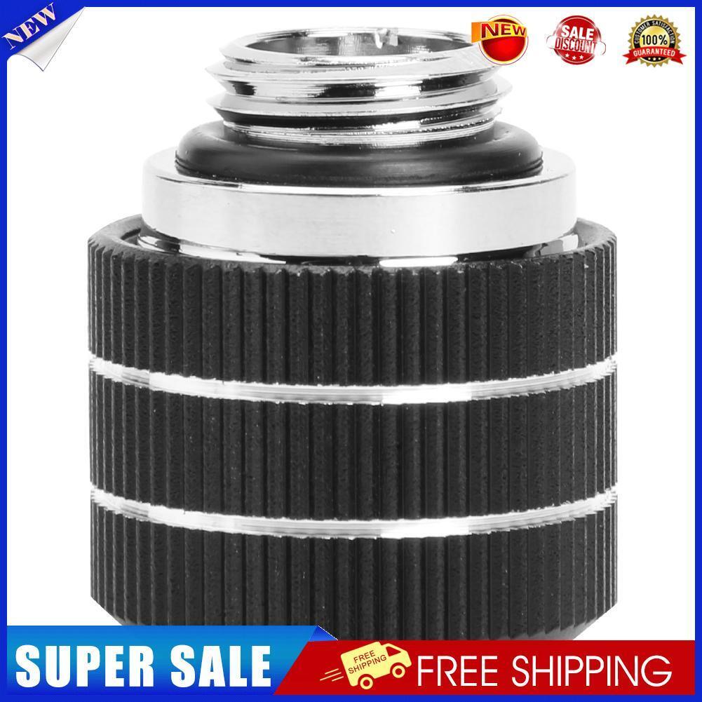 FREEZEMOD PC Computer Water Cooler Hard Tubing Fitting G1/4 to 14mm (Black)
