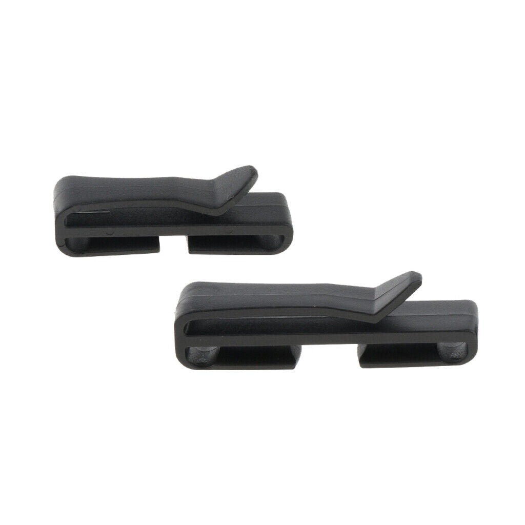 10pcs  Webbing Ending Clip Keeper Buckle for  Backpack Bag 38mm