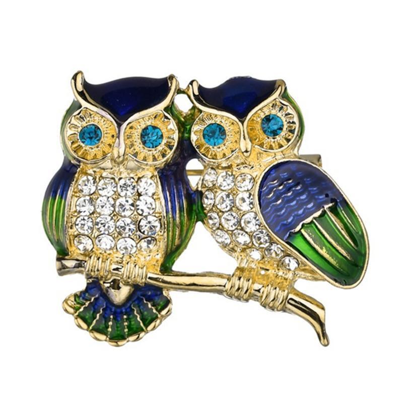 Owl Brooches Women Weddings Brooch Pins Gifts for Clothing Jewelry Accessories