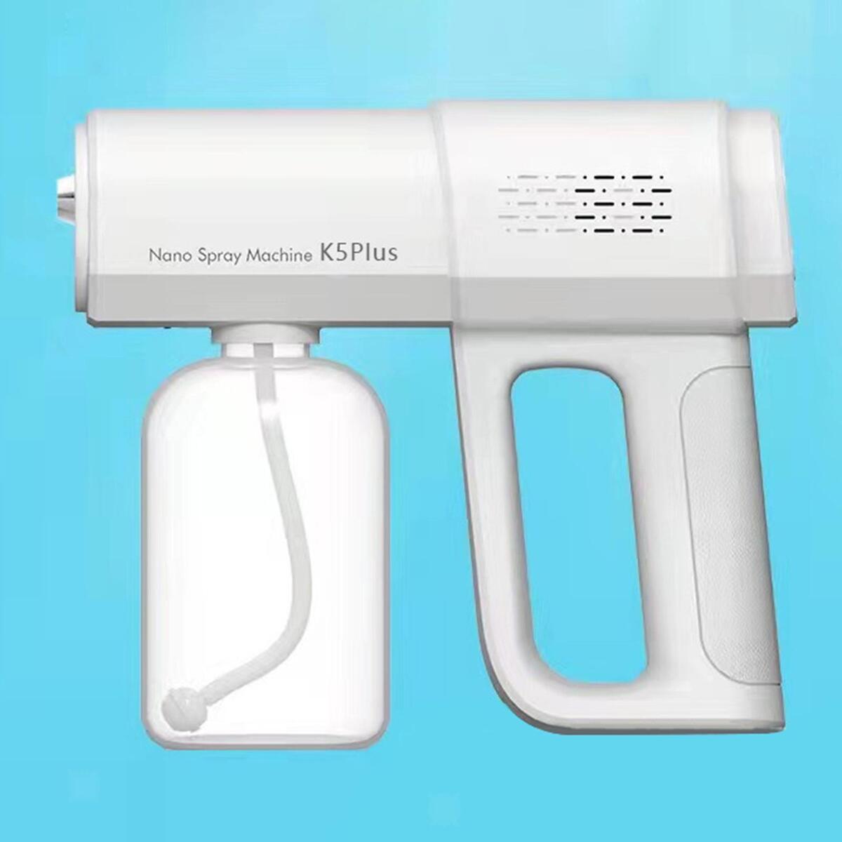 380ml Electric Wireless Nano Sprayer Blue Light Steam Spray for Garden Home