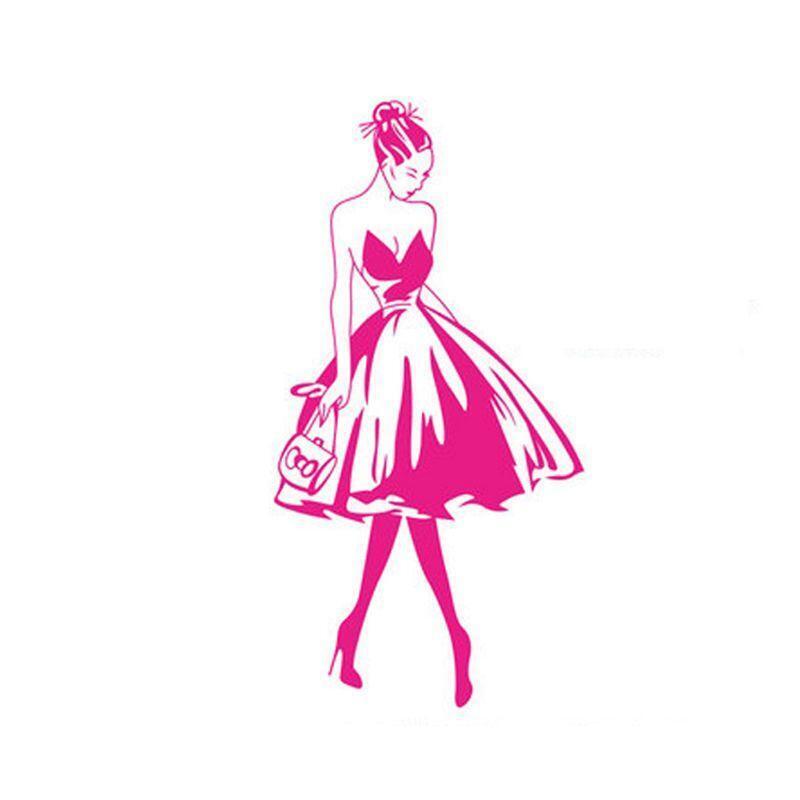 Catwalk Girl Metal Cutting Dies Stencil Scrapbooking DIY Album Stamp Paper Card