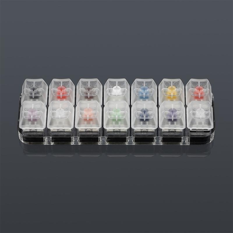 14 Key Caps Translucent Keycaps Testing Tool Kailh Box Switches Keyboard Tester