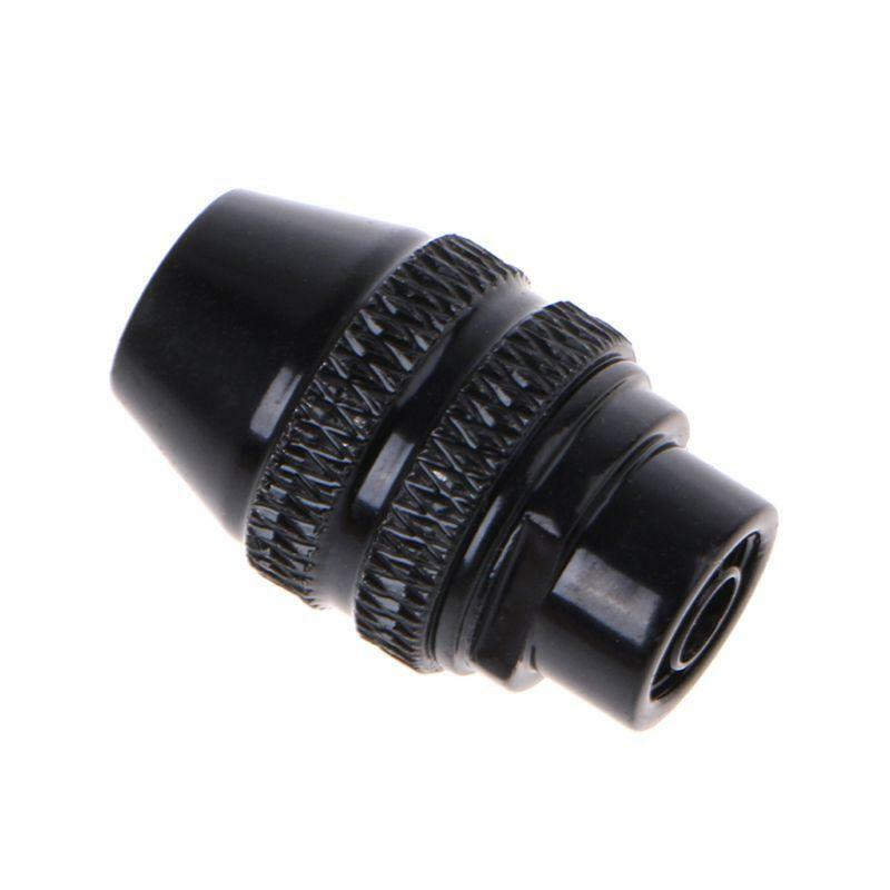 Mini Keyless Drill Chuck Conversion Adapter Tool Quick Change For Dremel