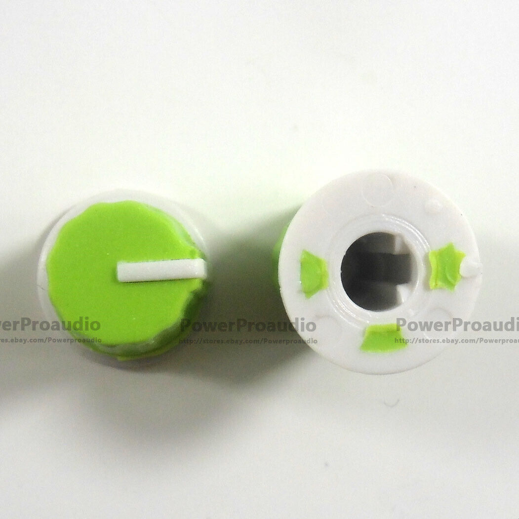 100 x Green EQ Rotary Knob - DAA1176 DAA1305  For Pioneer DJM800 900 2000 NXS