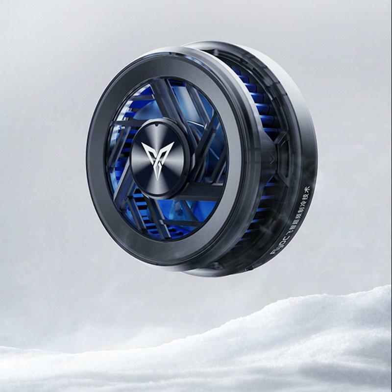 Magnetic Semiconductor Heat Radiator Mobile Gaming Cooler Fan for iOS Phones