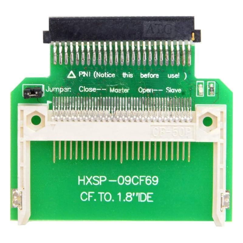 CF Card to IDE Adapter Card CF Compact Flash Memory to 1.8in 50Pin IDE Converter