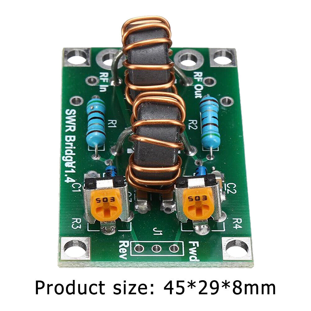 3.5-30MHz RF SWR Stand Wave Ratio Bridge Radio Frequency Kit (Complete Set)