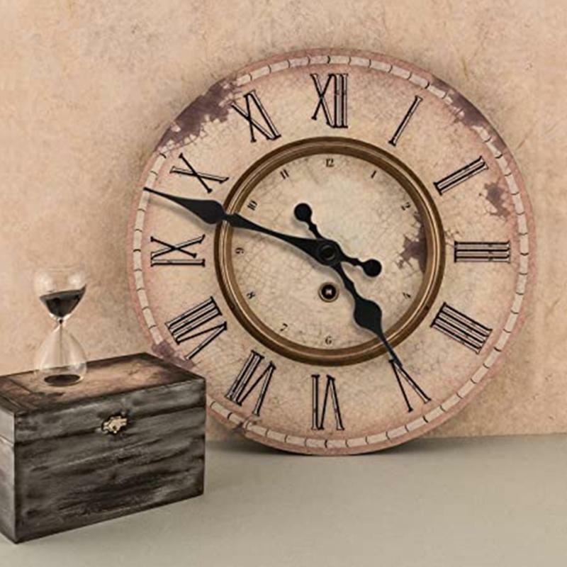 Quartz Wall Clock Movement Mechanism Motor Hands Battery Operated DIY Repair Kit