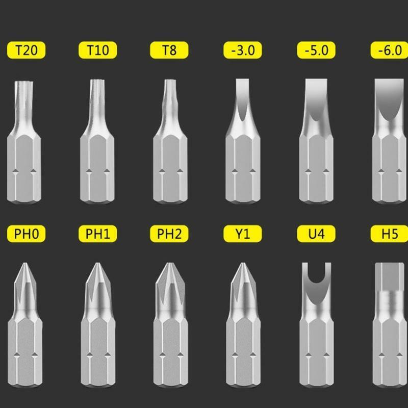 1.38x7.28 In Multi-angle Moving Head Precision Ratchet Screw Wrench Tools