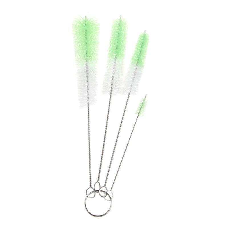 Mini Bristle Brushes Teapot Sink Overflows Spout Bottle Cleaning