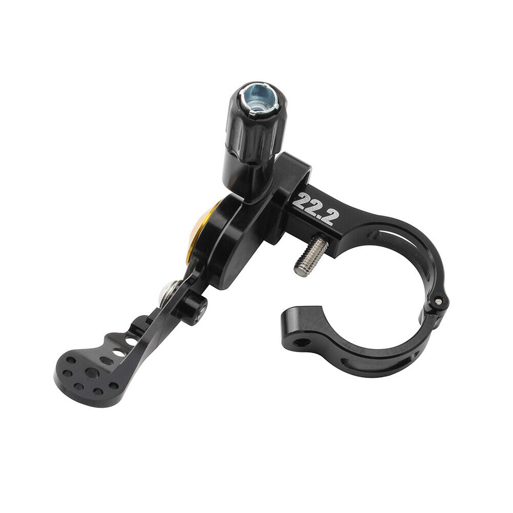 MUQZI MTB Road Bicycle Seatpost Lever Seat Tube Wire Shifter (Black 22.2mm)