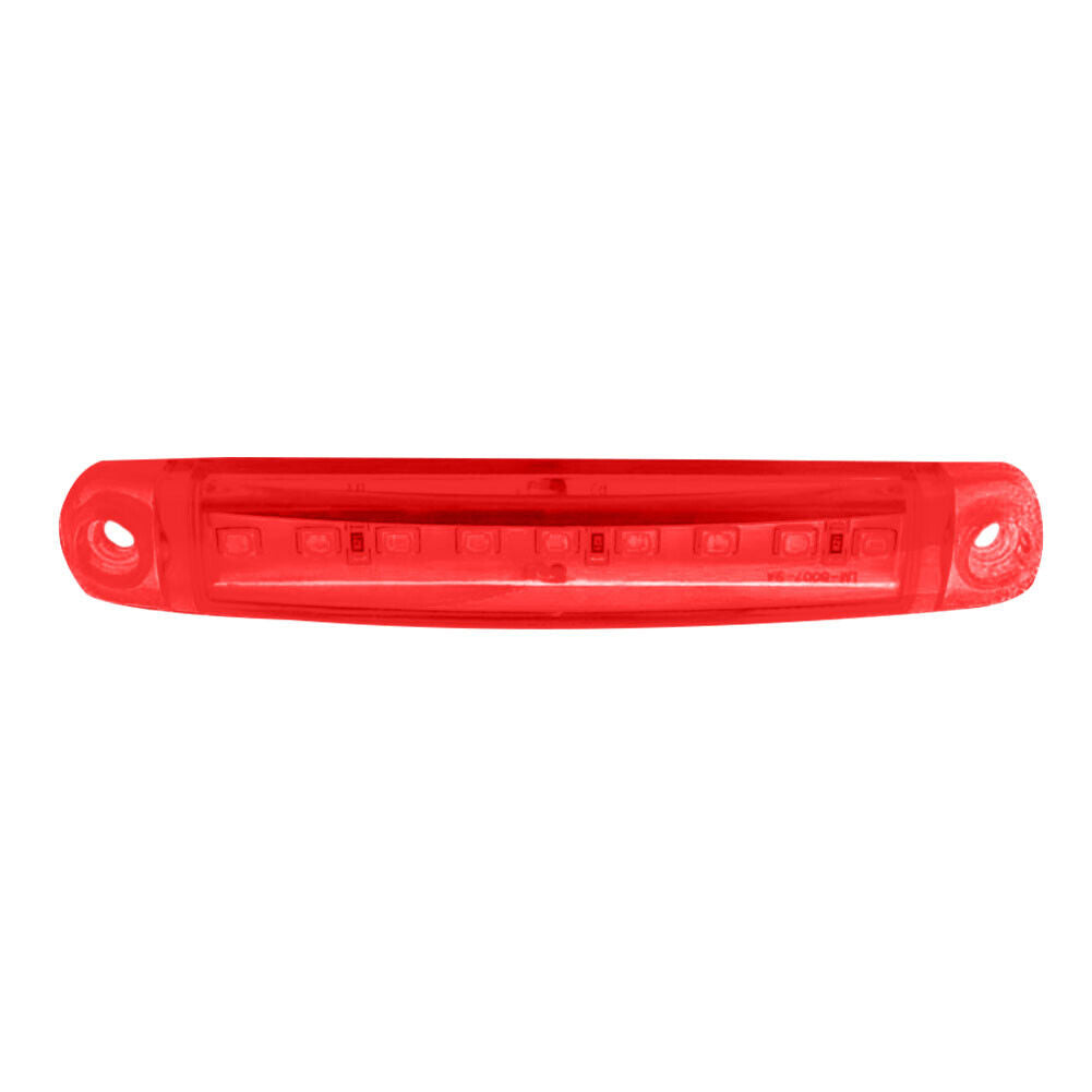 2pcs 9 LED Truck Side Marker Light Tail Parking Turn Signal Lamp (Red)