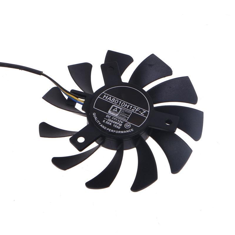 Video Card Fans HA8010H12F-Z 75mm for MSI GTX660 GTX670 680 R6790 Graphics Card