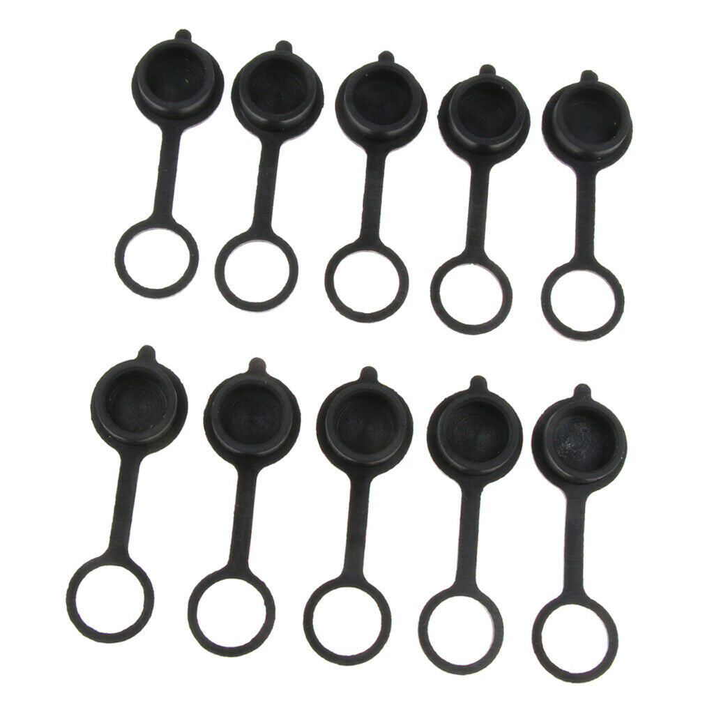 10pcs Electric Scooter Charging Port Covers Silicone  Accessories