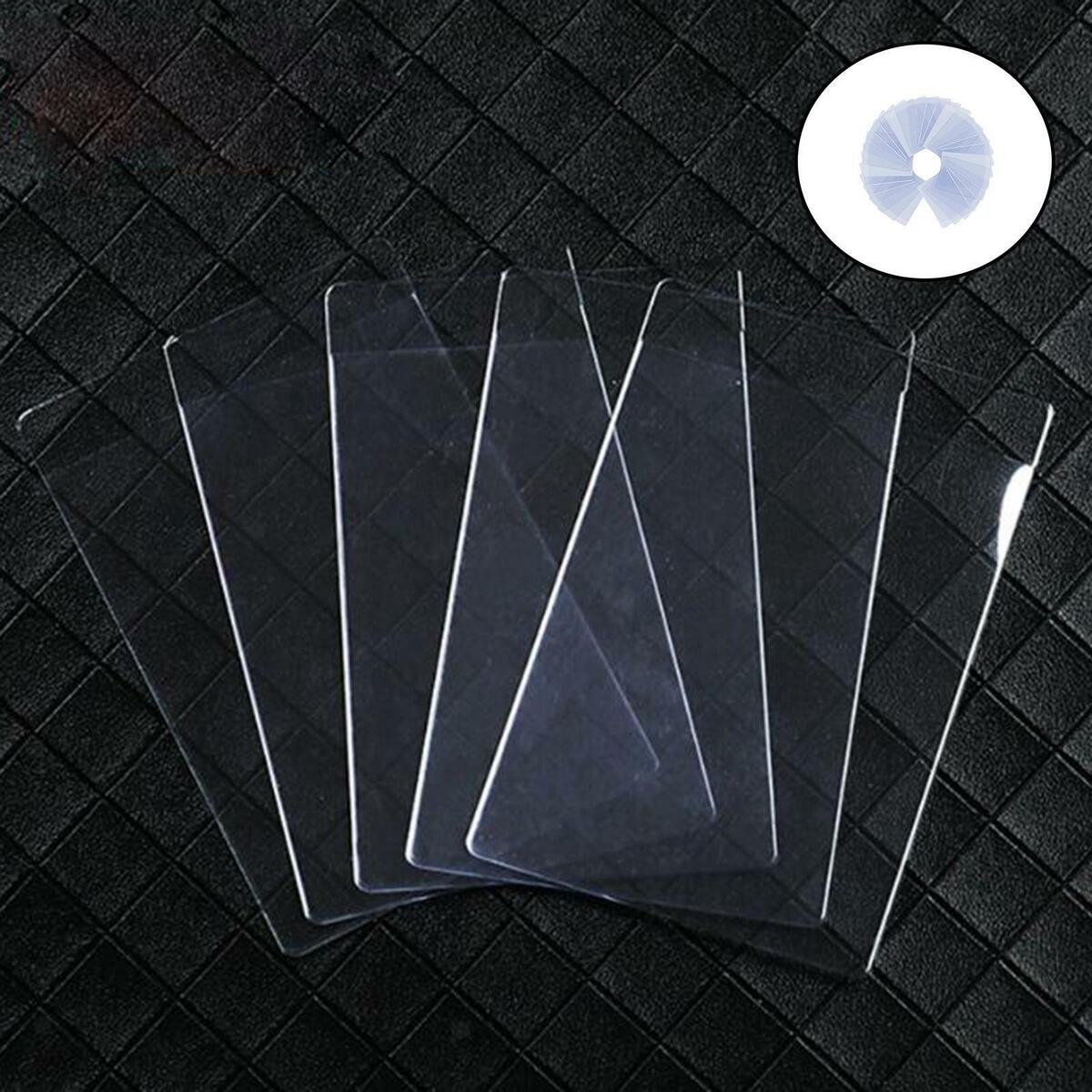25x Card Holder Dustproof with   Baseball Sports Cards  C