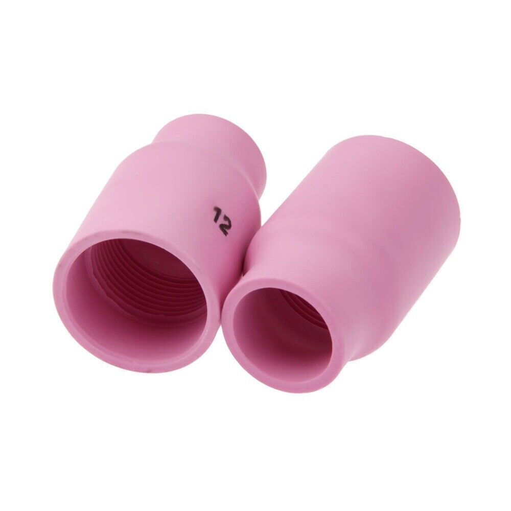 5x TIG Welding Gas Lens Alumina Ceramic Cups 53N87 #12 For WP9/17/18/20/26 Torch