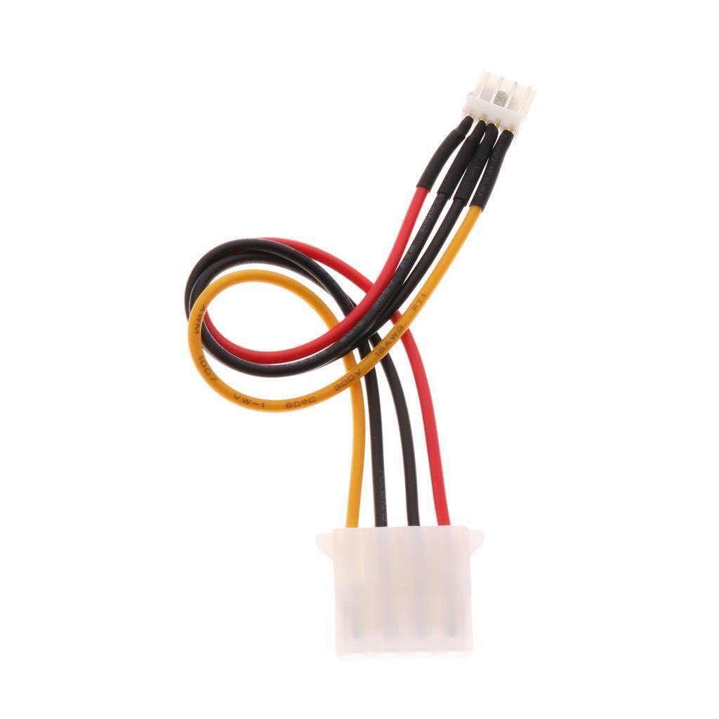 Power Converter Adapter Cable 4 pin Plug to 4 pin Female Connector Cord