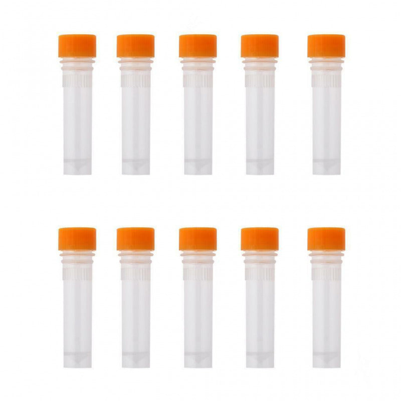 25Pcs 1.5ml Plastic Centrifuge Tube Pipe Vial Lab Test Container