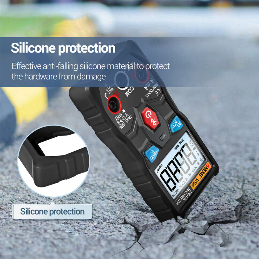 V05B Digital Bluetooth-compatible Multimeter True RMS Auto Range Voltage Me