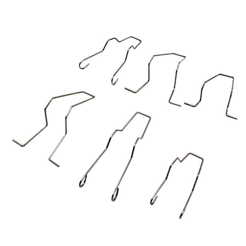 Universal Car Headlight Clamp Headlamp Dip Dipped Beam Bulb Hoder Pack of 6
