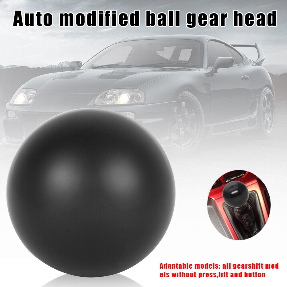 Ball Car Gear Shift Knob Manual Transmission Lever Shifter Knob (Black)