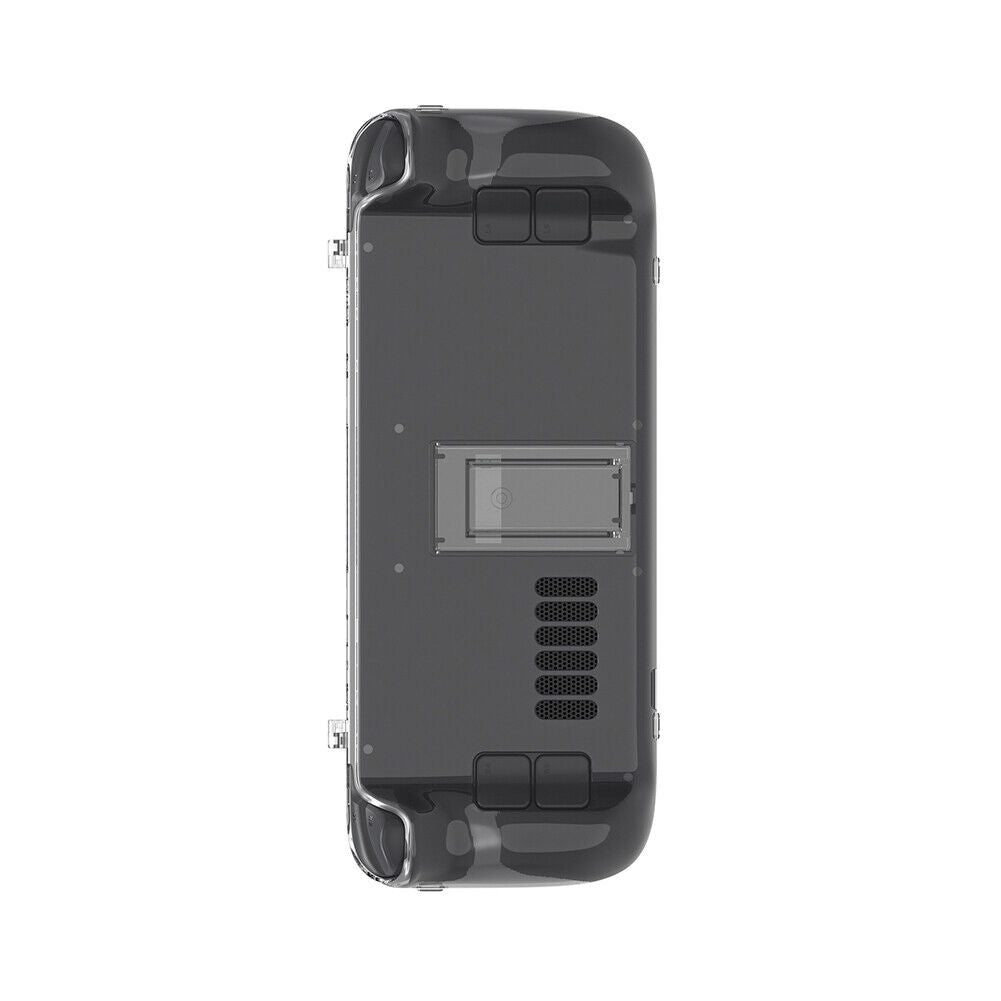 Back Case Shell for Steam Deck Crystal Clear Protective Game Console Cover