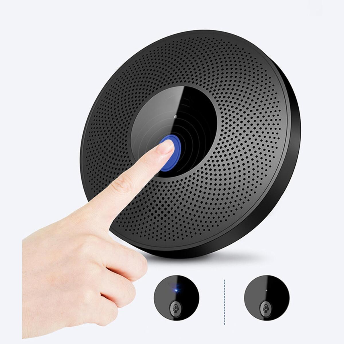 Wired Conference USB Microphone Plug and Play Desktop for Meeting Chatting