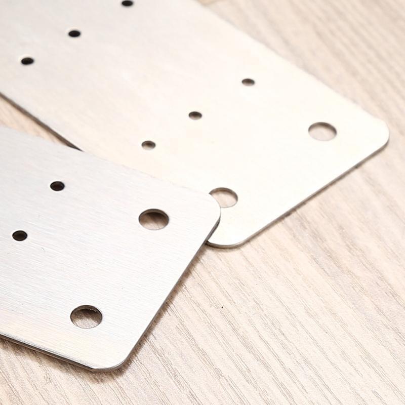 Hinge Repair Plate Rust Resistant Steel Home Improvement Furniture Repair Tool