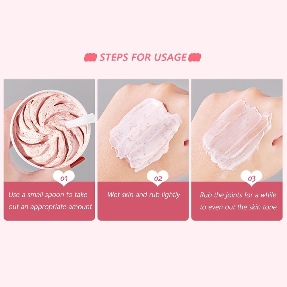 Beauty Whitening Skin Care Chicken Skin Deep Cleansing Body Scrub Exfoliating