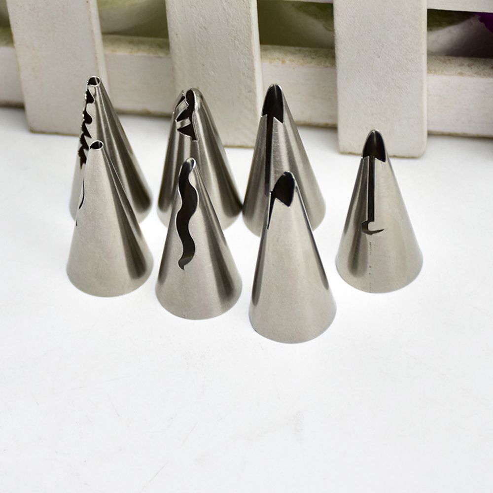 Cupcake Pastry Tips Baking Mold Icing Piping Nozzles Russian Stainless Steel