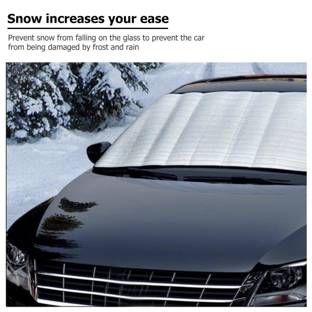 59x28 inch Winter Car Windshield Cover Auto Snow Ice Frost Shield Sun Shade